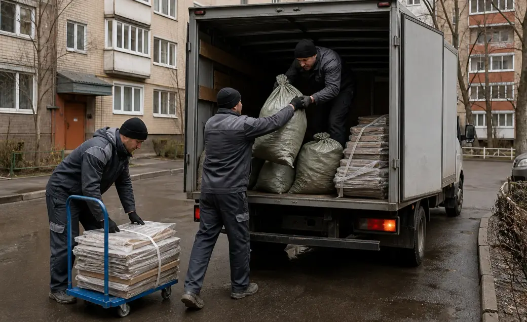 Вывоз строительного мусора
