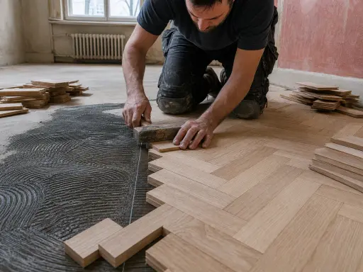 Укладка паркета