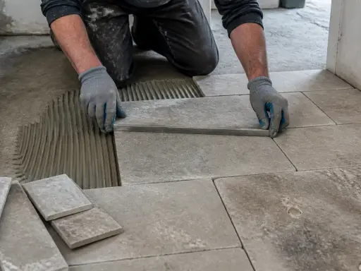 Укладка натурального камня