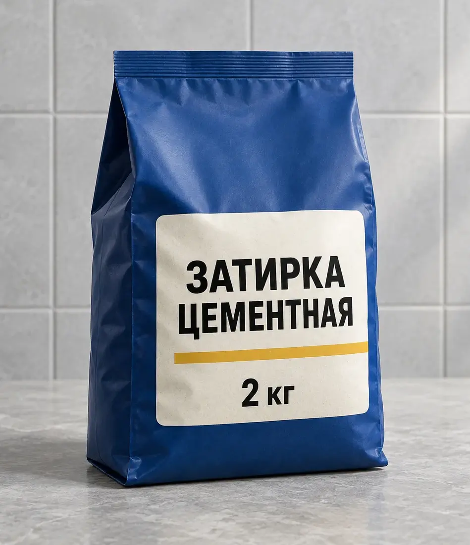 Затирка цементная