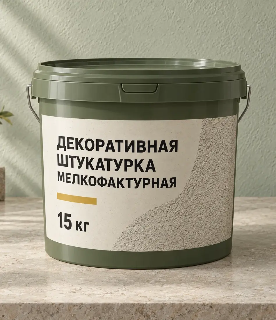 Мелкофактурная декоративная штукатурка