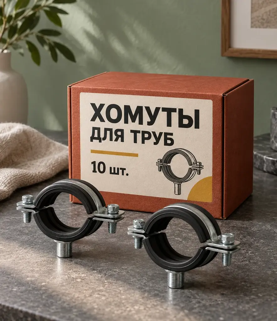 Хомуты для крепления труб