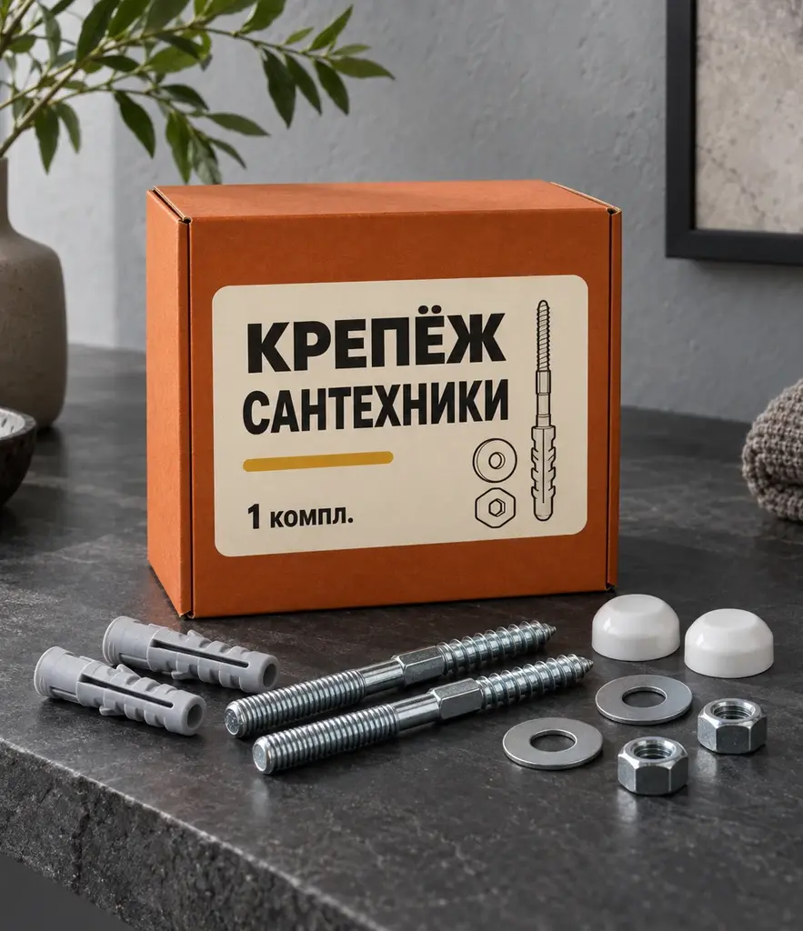 Крепёж сантехнических приборов