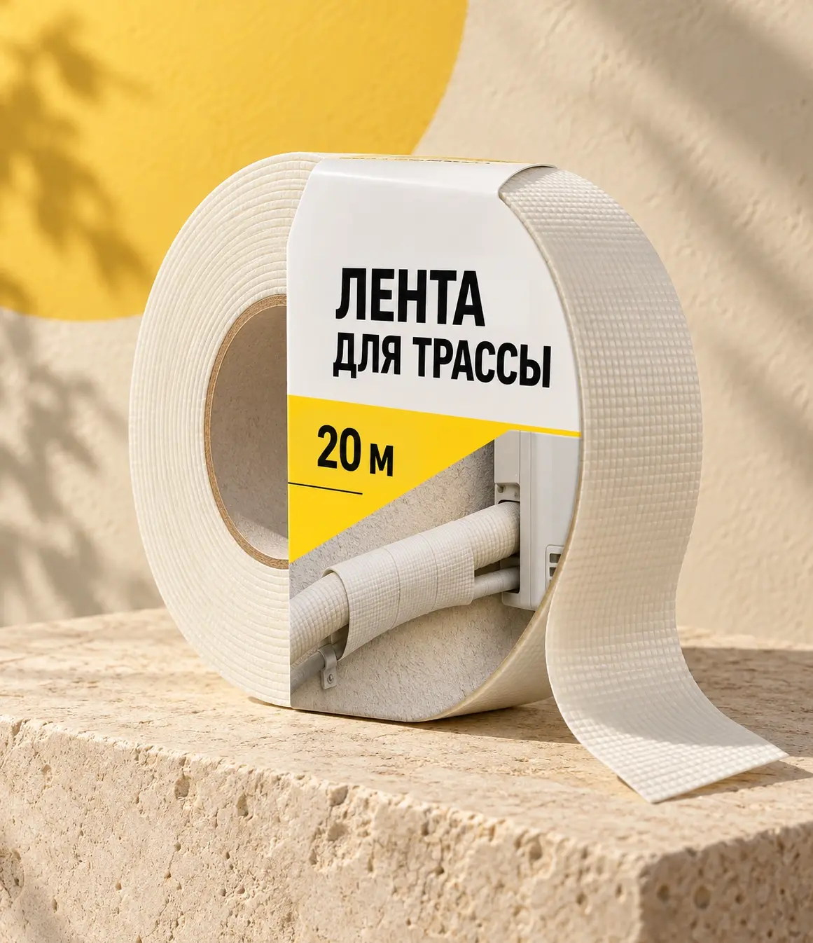 Защитная лента трассы кондиционера