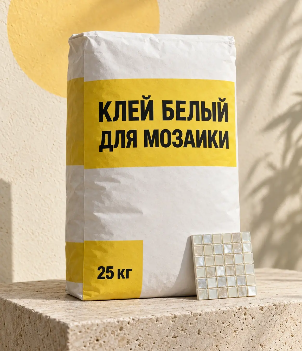 Клей белый для мозаики