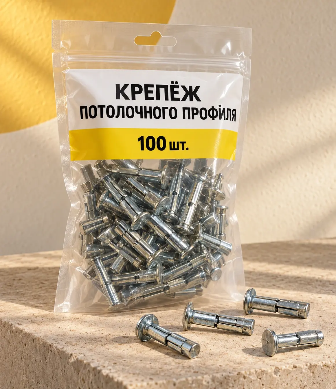 Крепёж потолочного профиля