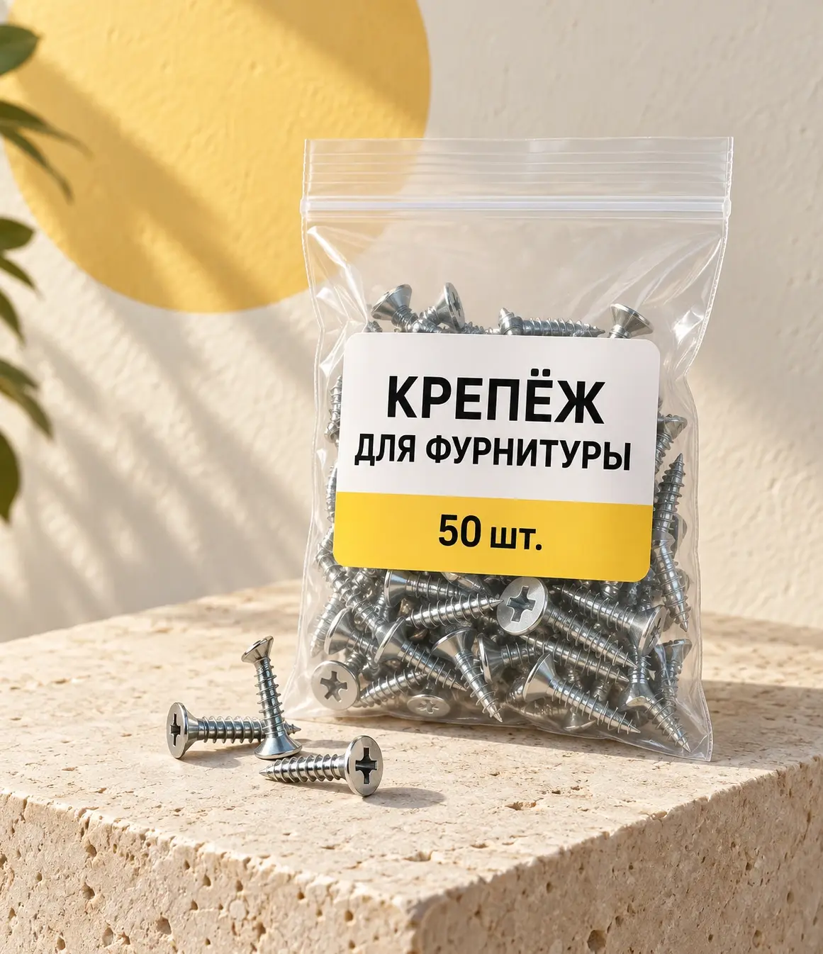 Крепёж дверной и оконной фурнитуры