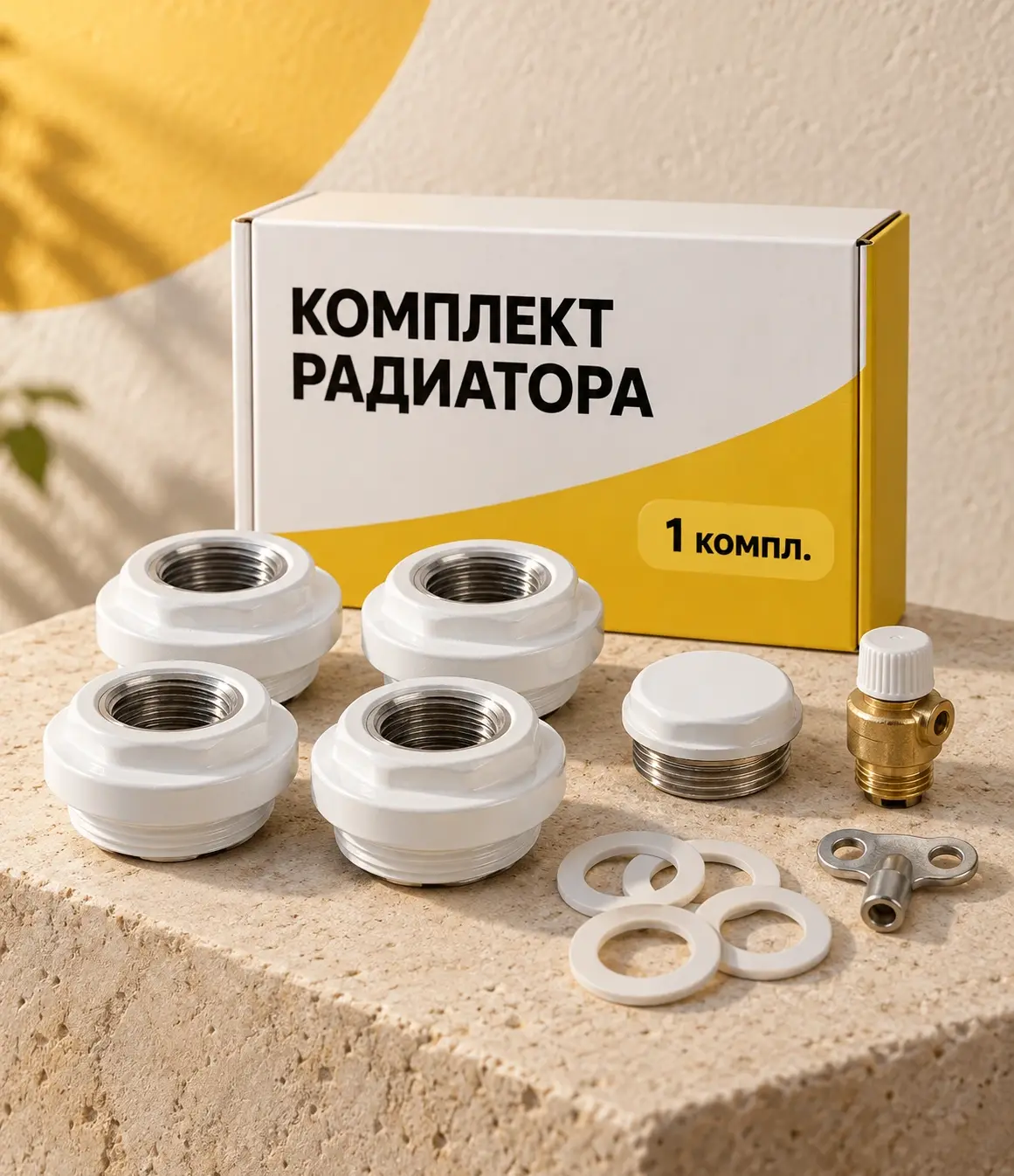 Комплект подключения радиатора