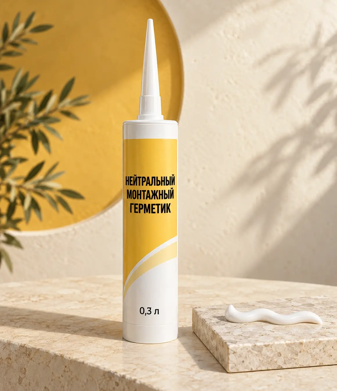 Нейтральный монтажный герметик