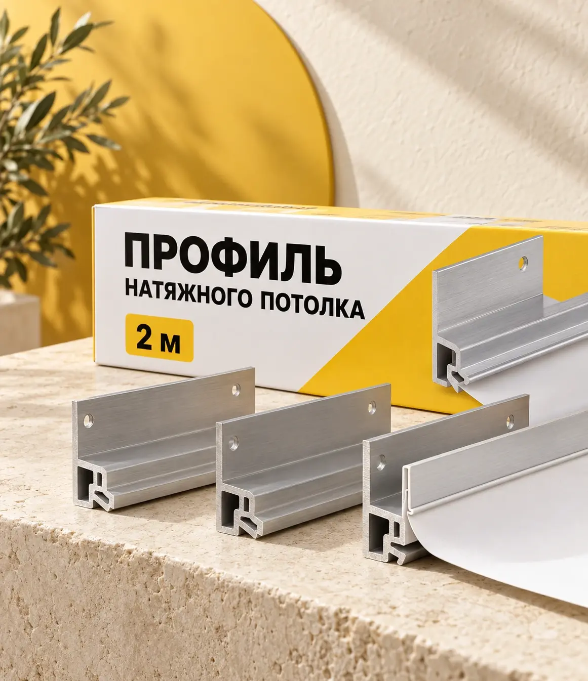 Профиль натяжного потолка