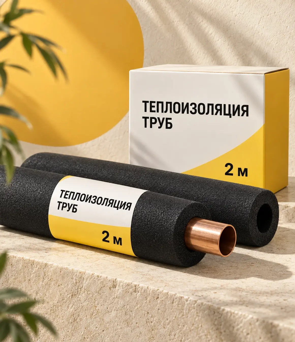Теплоизоляция труб кондиционера