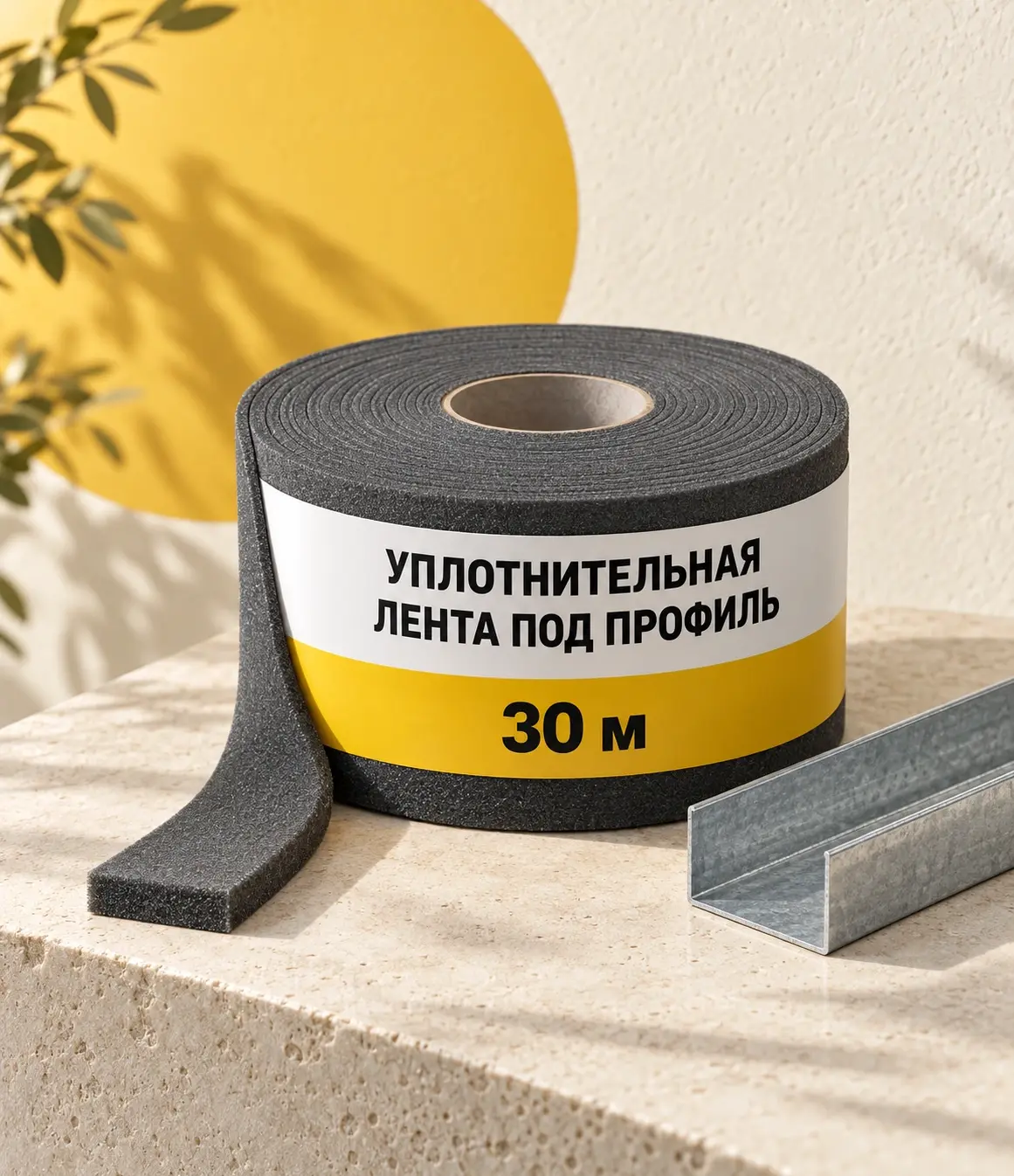 Уплотнительная лента под профиль